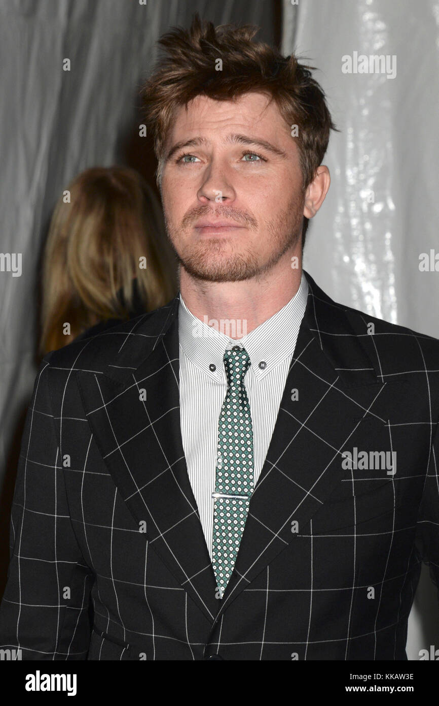 Garrett Hedlund besucht die 27. jährliche Gotham Independent Film Awards 2017 cipriani Wall Street am 27. November 2017 in New York City. Stockfoto