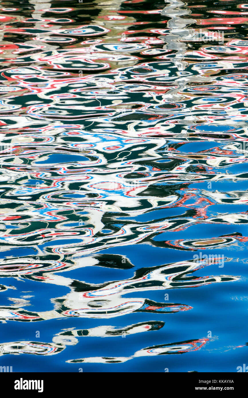 Australien, in Lakes Entrance, Victoria, Reflexionen, Wasser Stockfoto