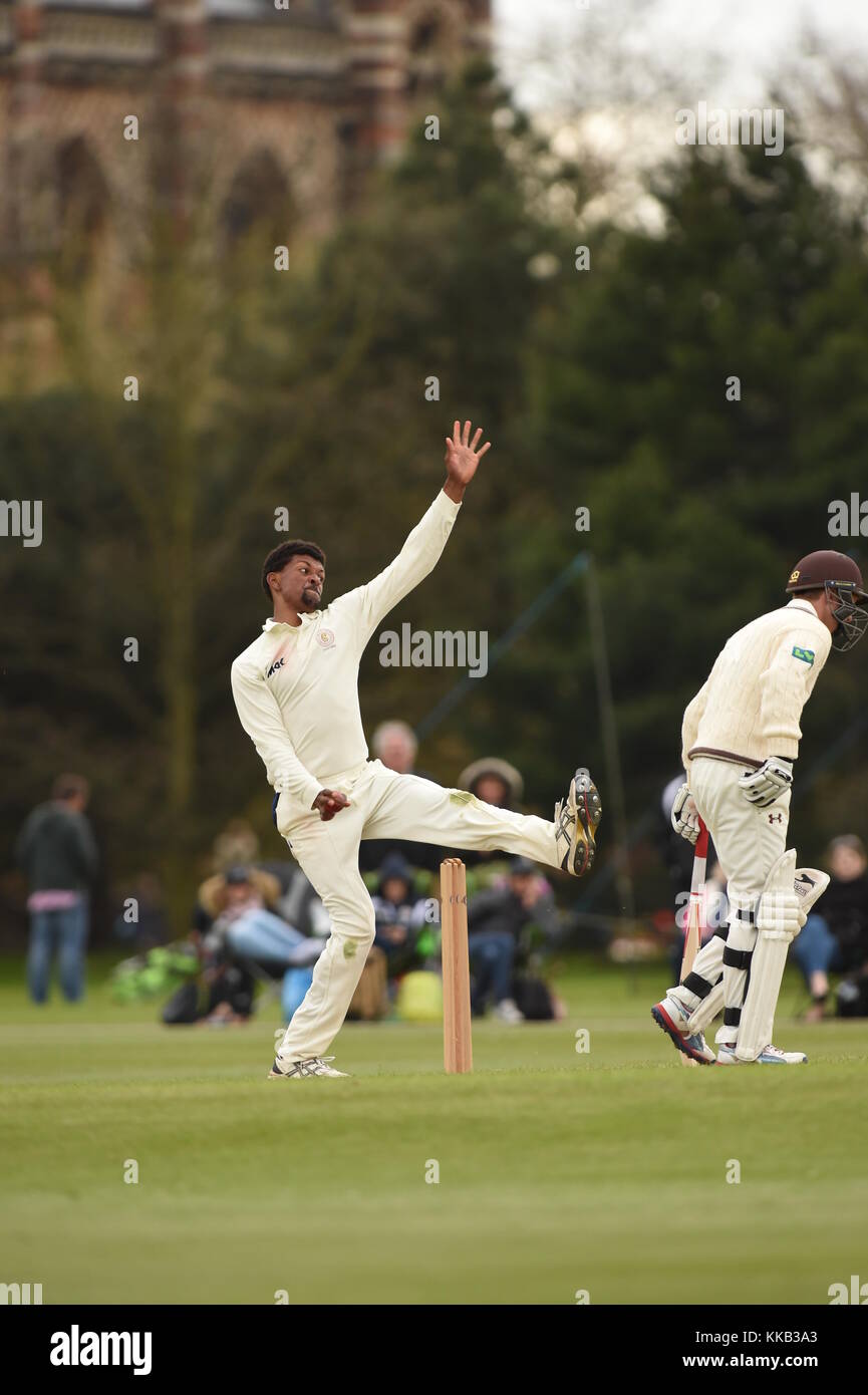 Cricket - Oxford University V Surrey CCC Stockfoto