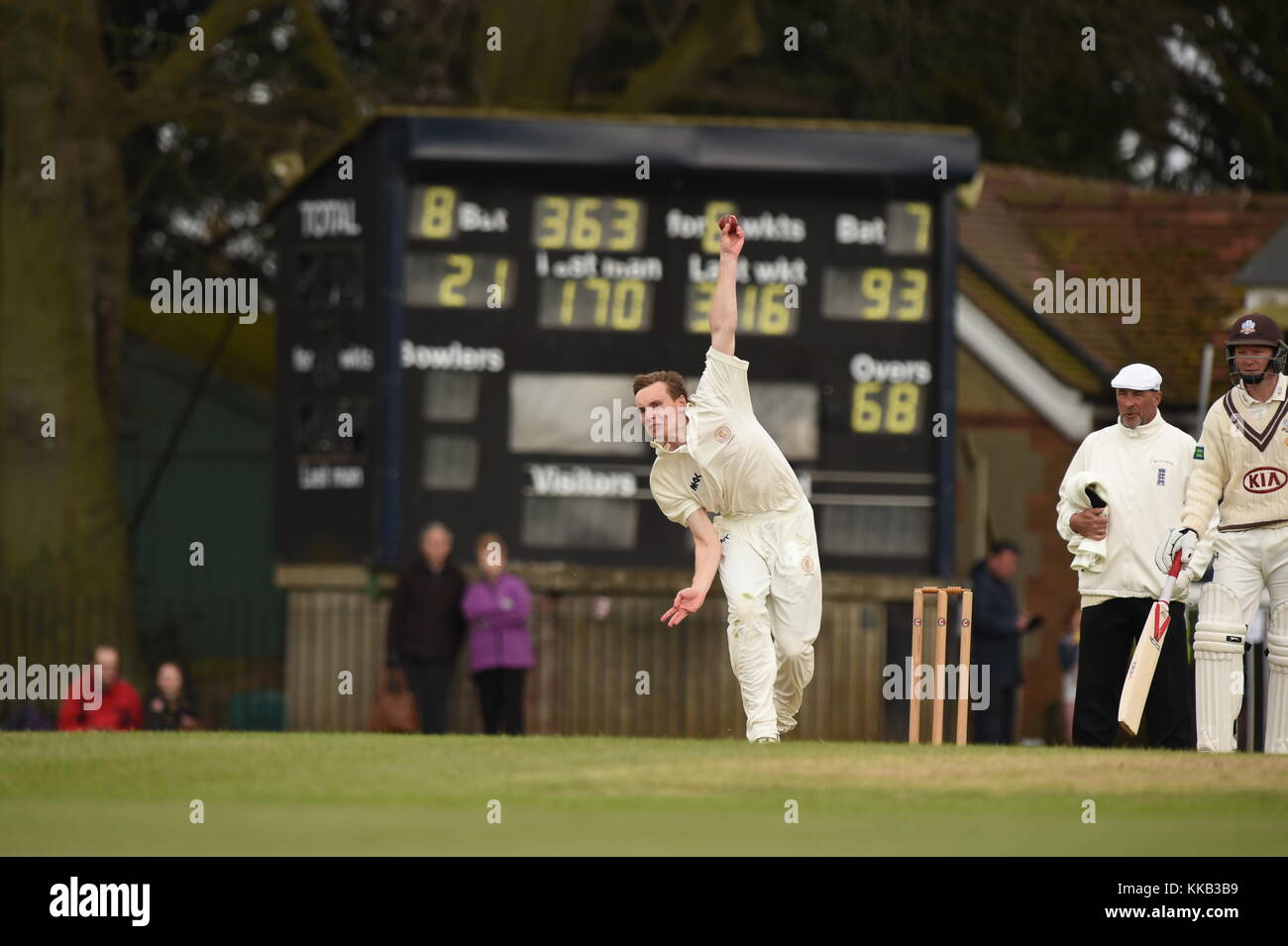 Cricket - Oxford University V Surrey CCC Stockfoto
