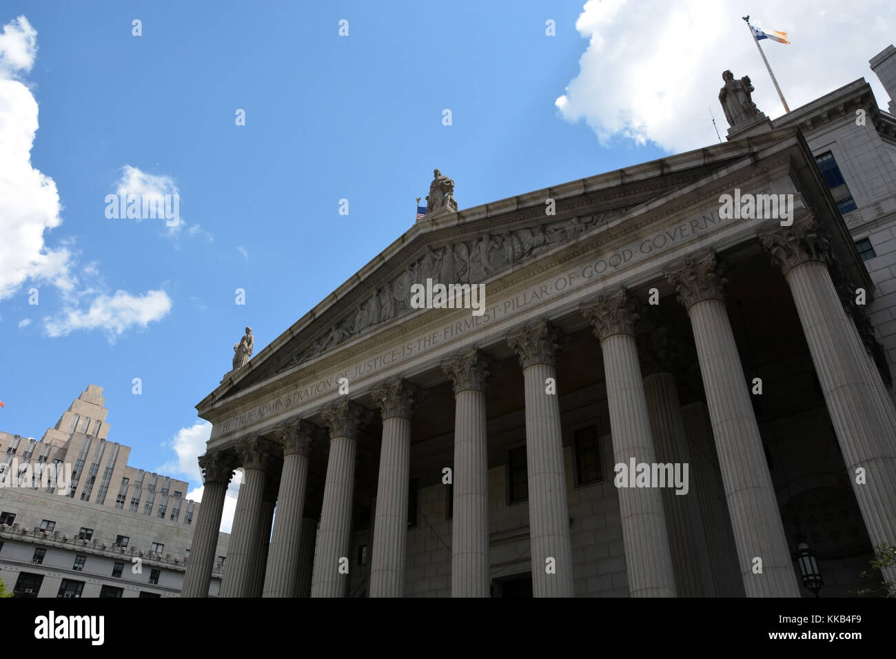 United States District Court in New York City Stockfoto