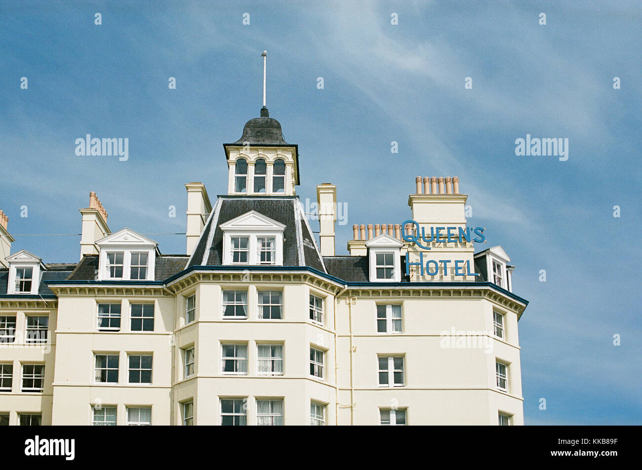 Queens Hotel, Eastbourne, East Sussex uk Stockfoto
