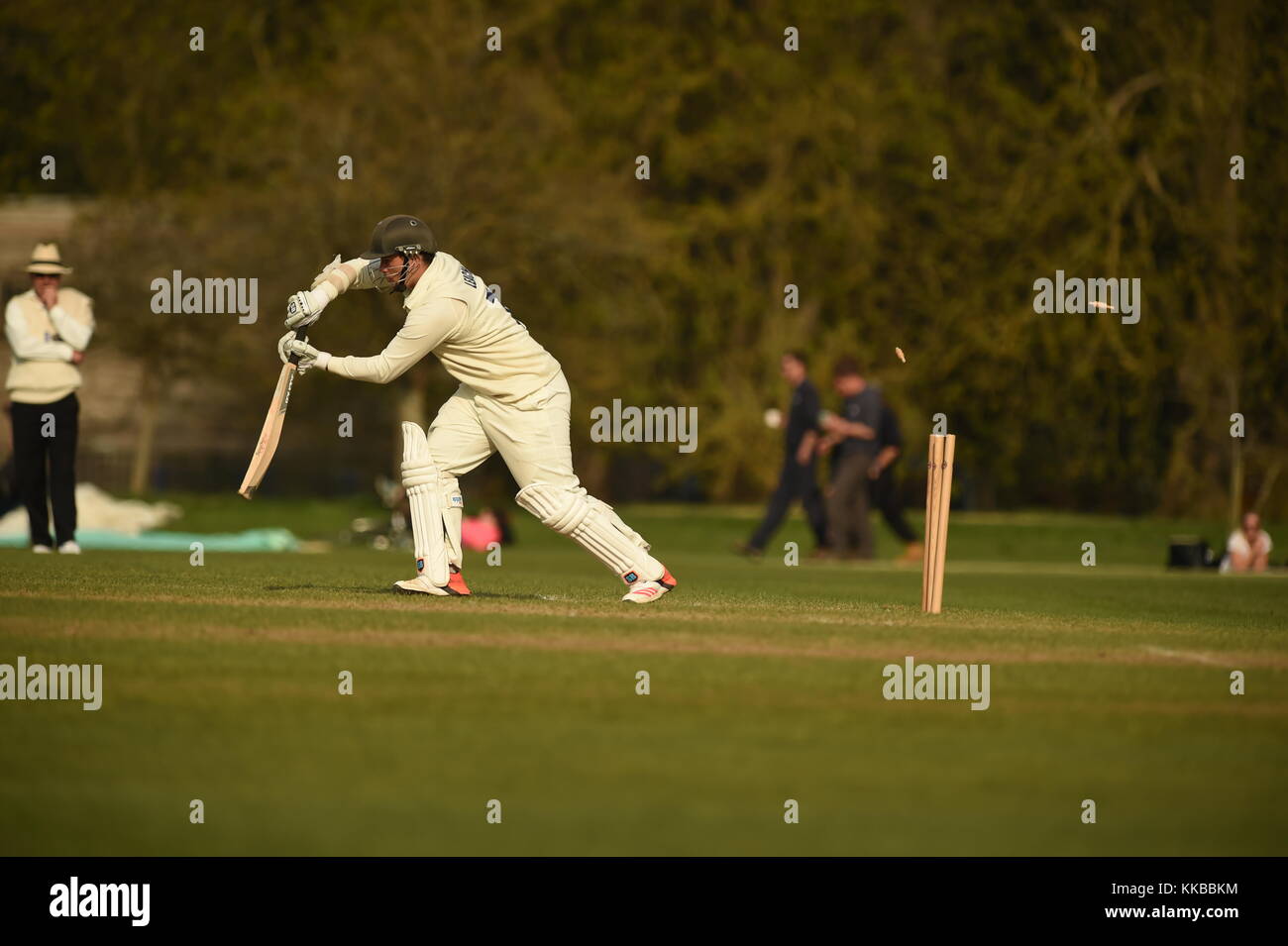 Kricket - Oxford University v Middlesex ccc Stockfoto