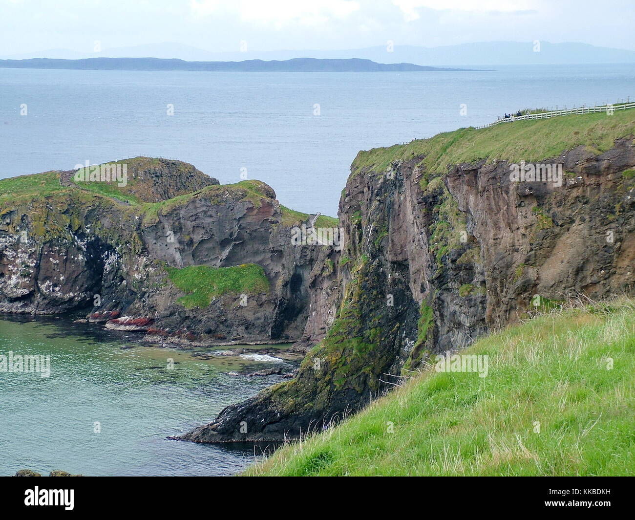 Carrick-a-rede, Nordirland, Vereinigtes Königreich Stockfoto