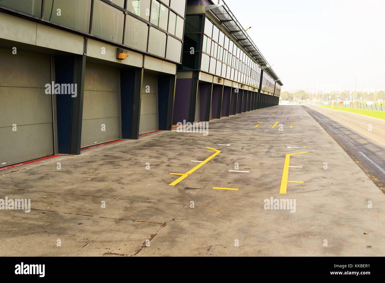Formel 1 Rennstrecke im Albert Park, Melbourne, Australien Stockfoto