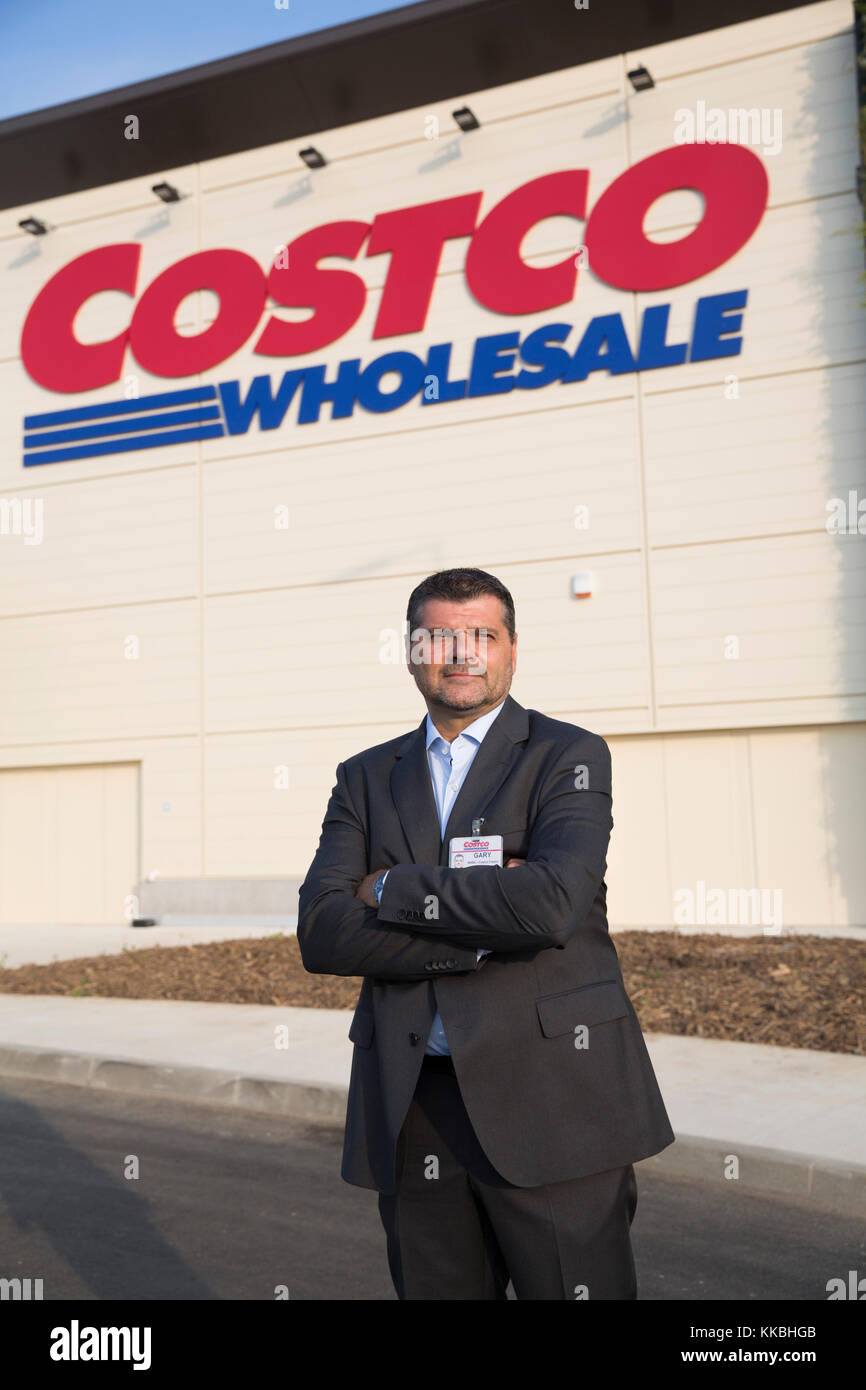 COSTCO GROSSHANDELSERÖFFNUNG FRANKREICH Stockfoto