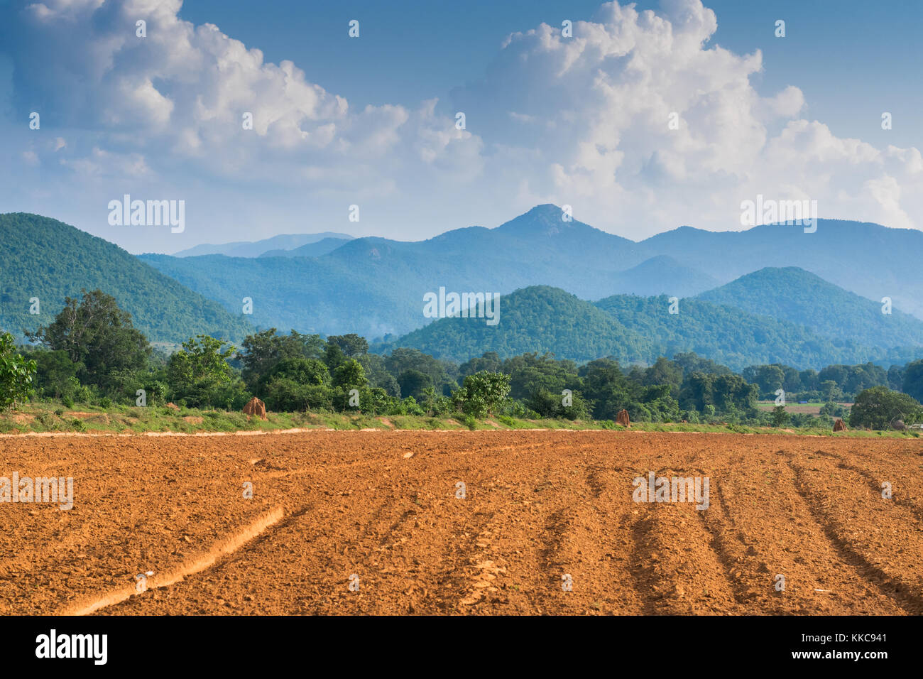 Chandragiri, Natur Foto mit Cloud Sky Stockfoto