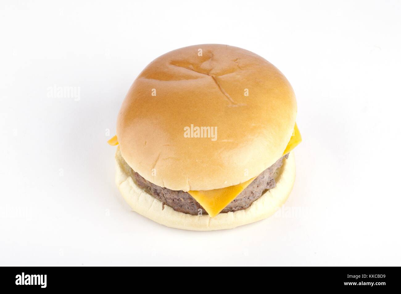 Leckere Burger im Studio shot Stockfoto