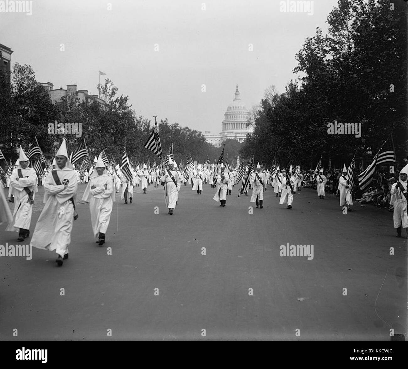 Ku Klux Klan Parade 11. Stockfoto