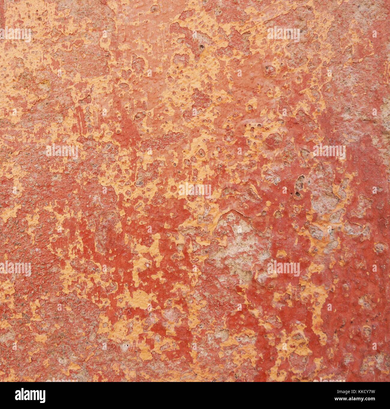 Hintergrund Hintergrund Der Rauen Oberflache Der Wand Gemalt Meliert Orange Und Pfirsich Mit Matter Oberflache Stockfotografie Alamy