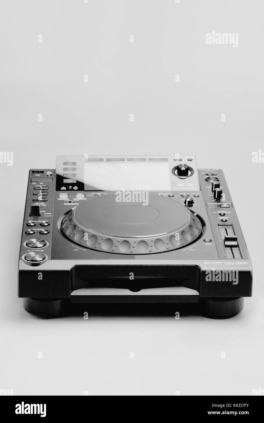 DJ-equipment Stockfoto
