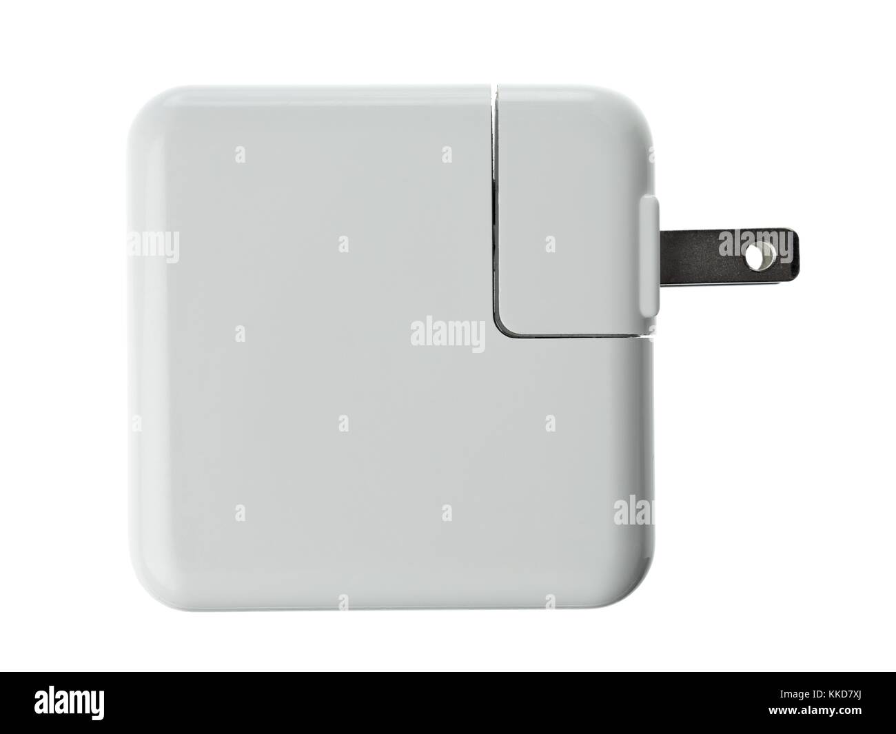 Weiß Adapter Stockfoto