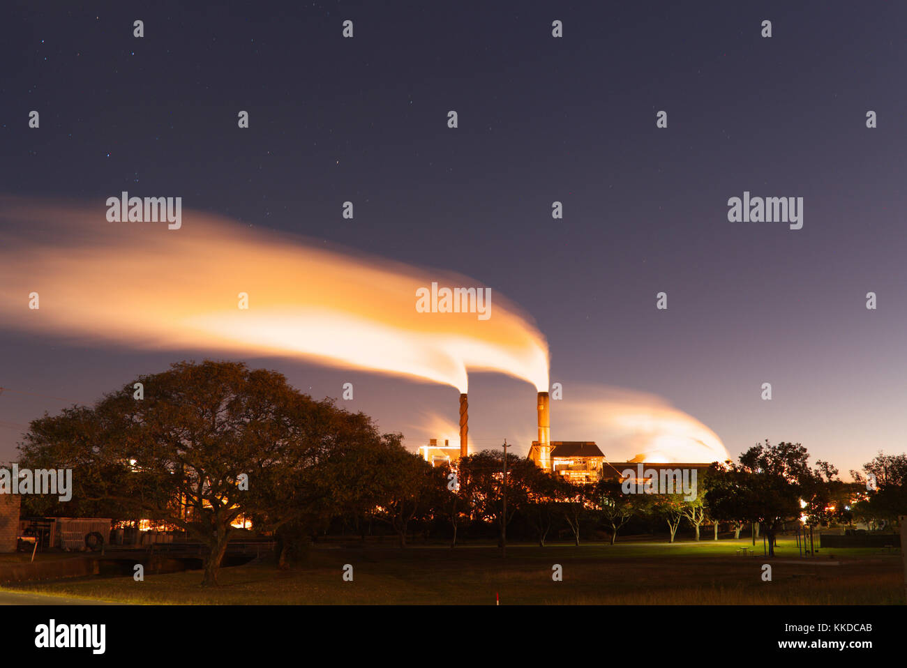 Millaquin Mühle & Bundaberg Raffinerie home von Bundaberg Rum Bundaberg Queensland Australien Stockfoto