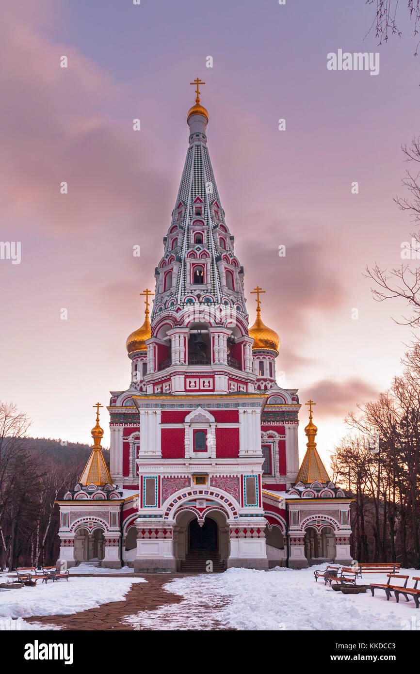 Eine christliche Tempel in kalbar Stadt, Bulgarien Stockfoto