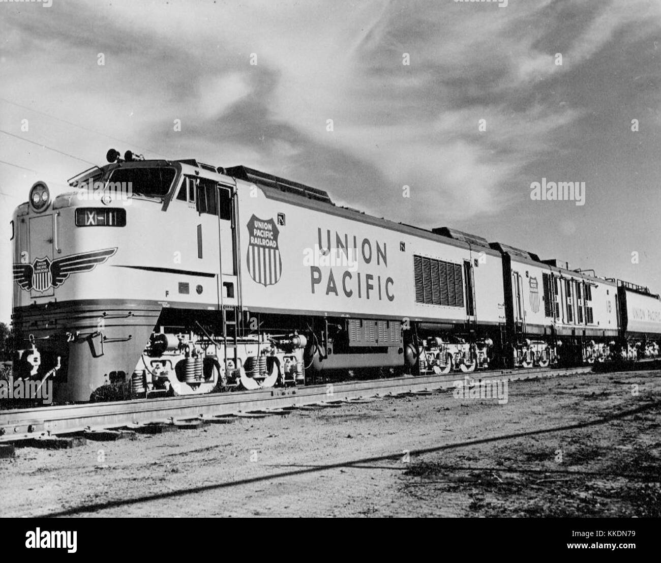 Union Pacific dritte Generation GTEL Lokomotive Stockfoto