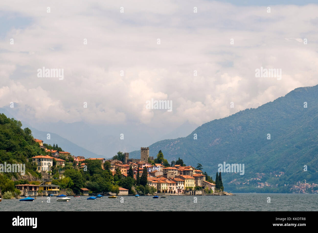 Rezzonico, Comer See, Lombardei, Italien Stockfoto