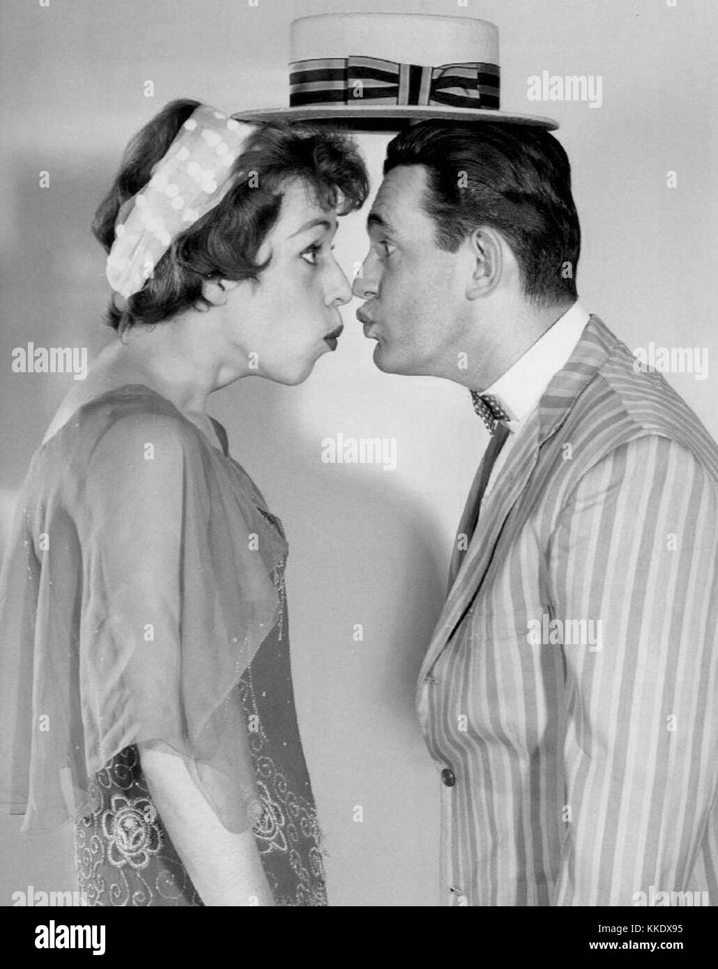 Carol Burnett Garry Moore 1960 Stockfoto