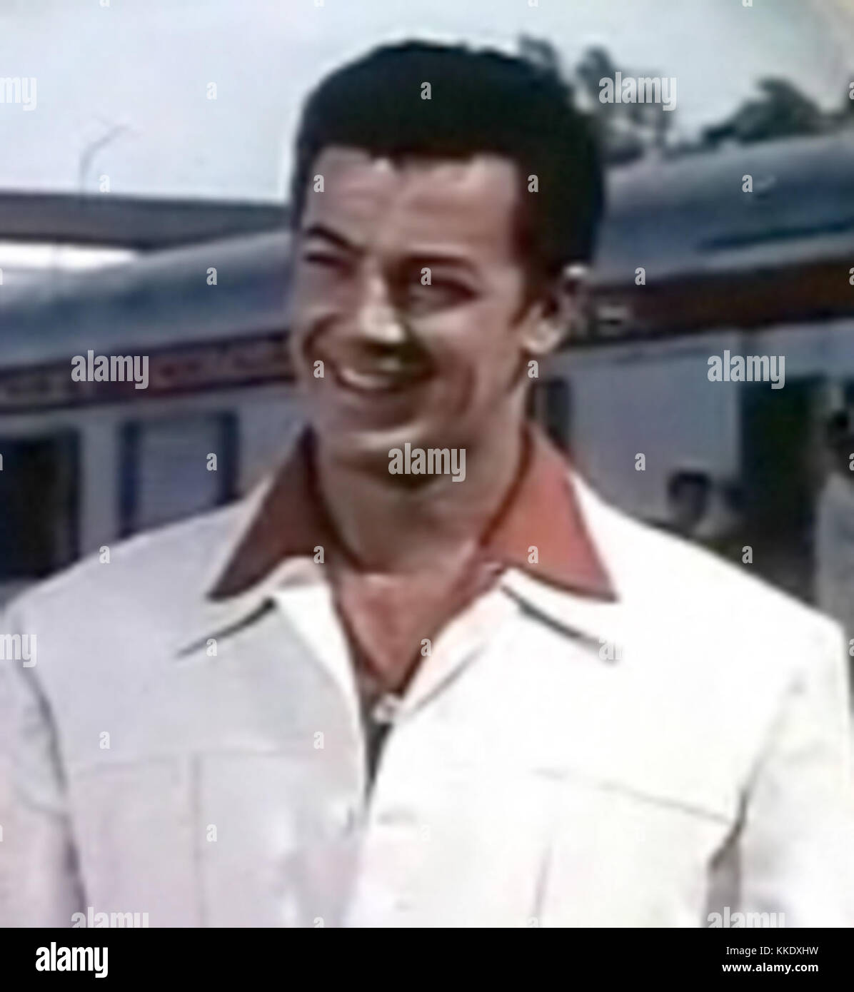 Cornel Wilde in die größte Show auf Erden Anhänger 1 Stockfoto