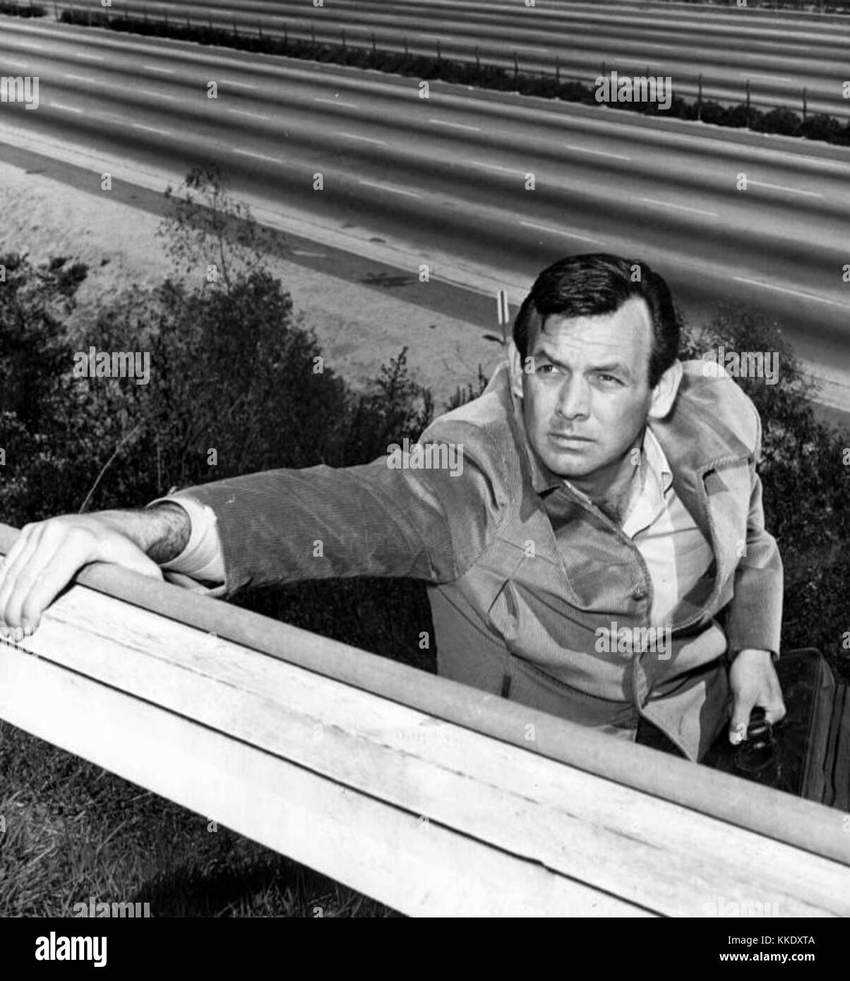 David Janssen der Flüchtling 1967 Stockfoto