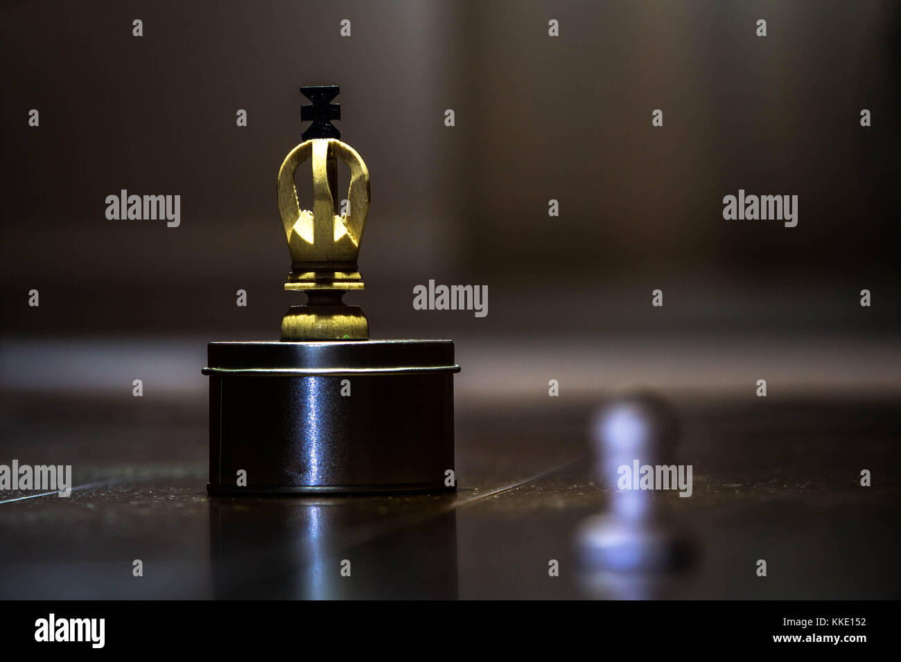 Todsünden: Prahlerei - völlerei - Neid Stockfoto