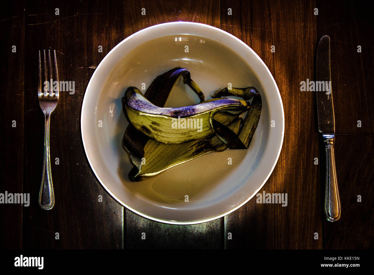 Todsünden: Prahlerei - völlerei - Neid Stockfoto