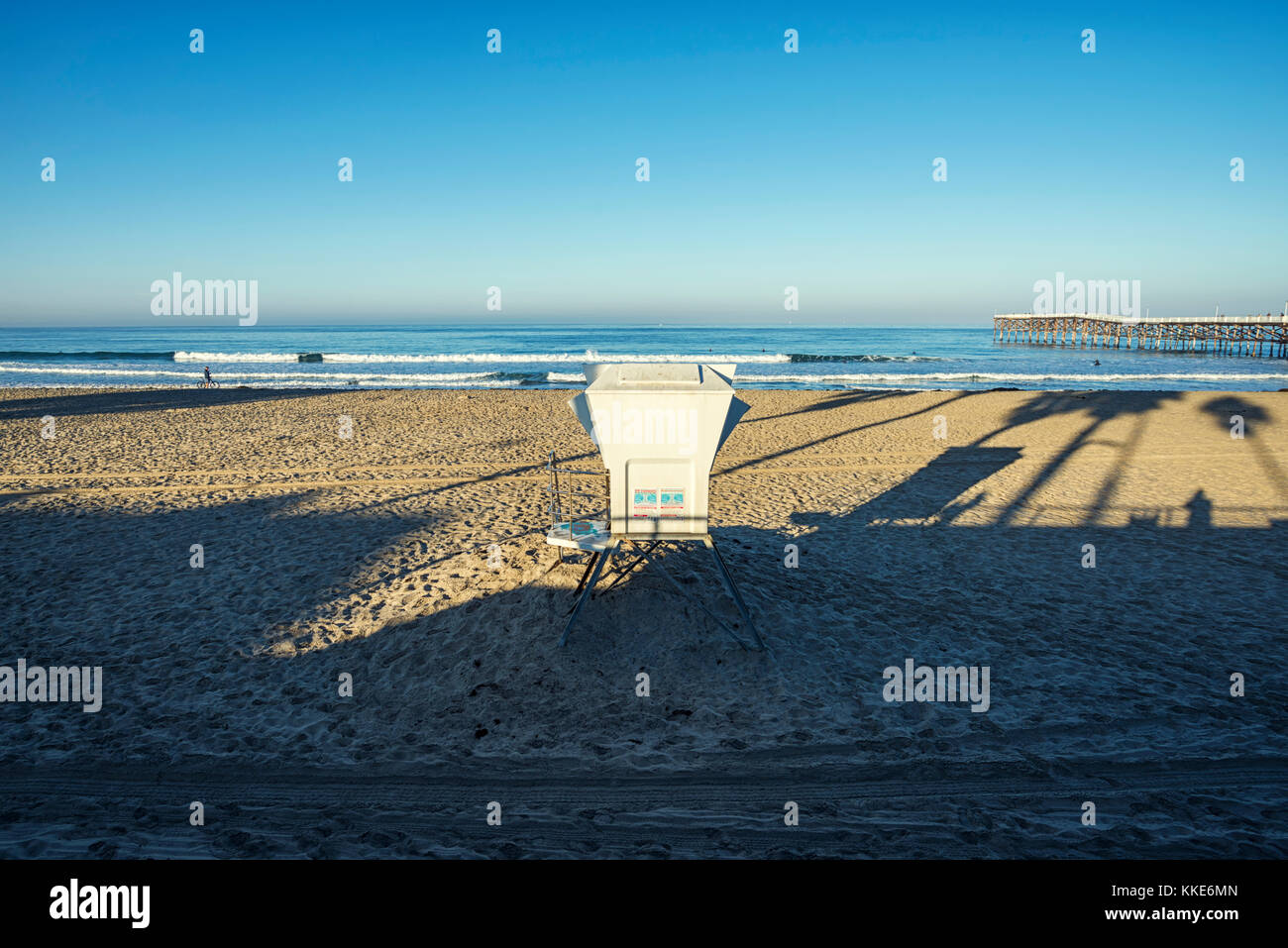 Mission Beach, San Diego, Kalifornien. Stockfoto
