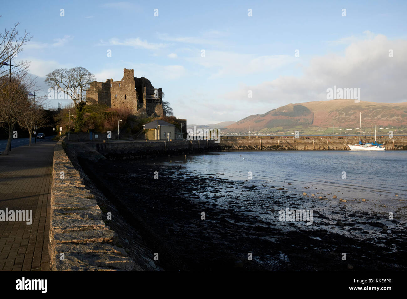 King Johns Castle auf Carlingford Lough carlingford County Louth in Republik von Irland Stockfoto