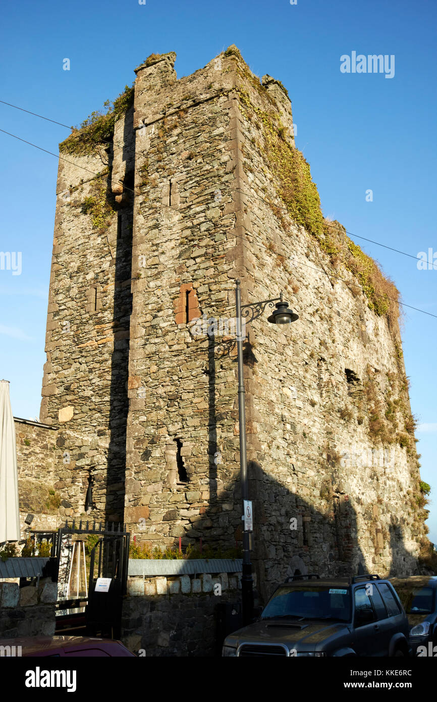 Taffes schloss Merchant House Town House Carlingford County Louth in Republik von Irland Stockfoto
