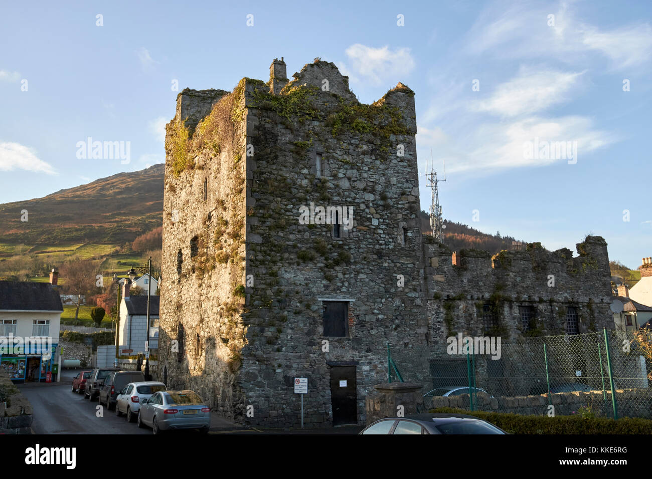 Taffes schloss Merchant House Town House Carlingford County Louth in Republik von Irland Stockfoto