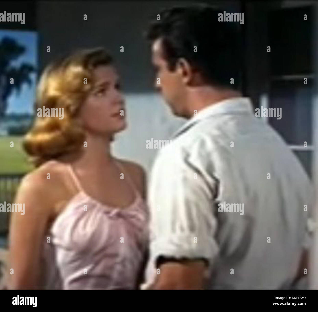 Lee Remick spielt 1958 in dem Film „The Long Hot Summer“ eine Hauptrolle in diesem klassischen südländischen Drama. Der Film spielt im amerikanischen Süden und beschäftigt sich mit Themen wie Familie und Konflikt. Stockfoto
