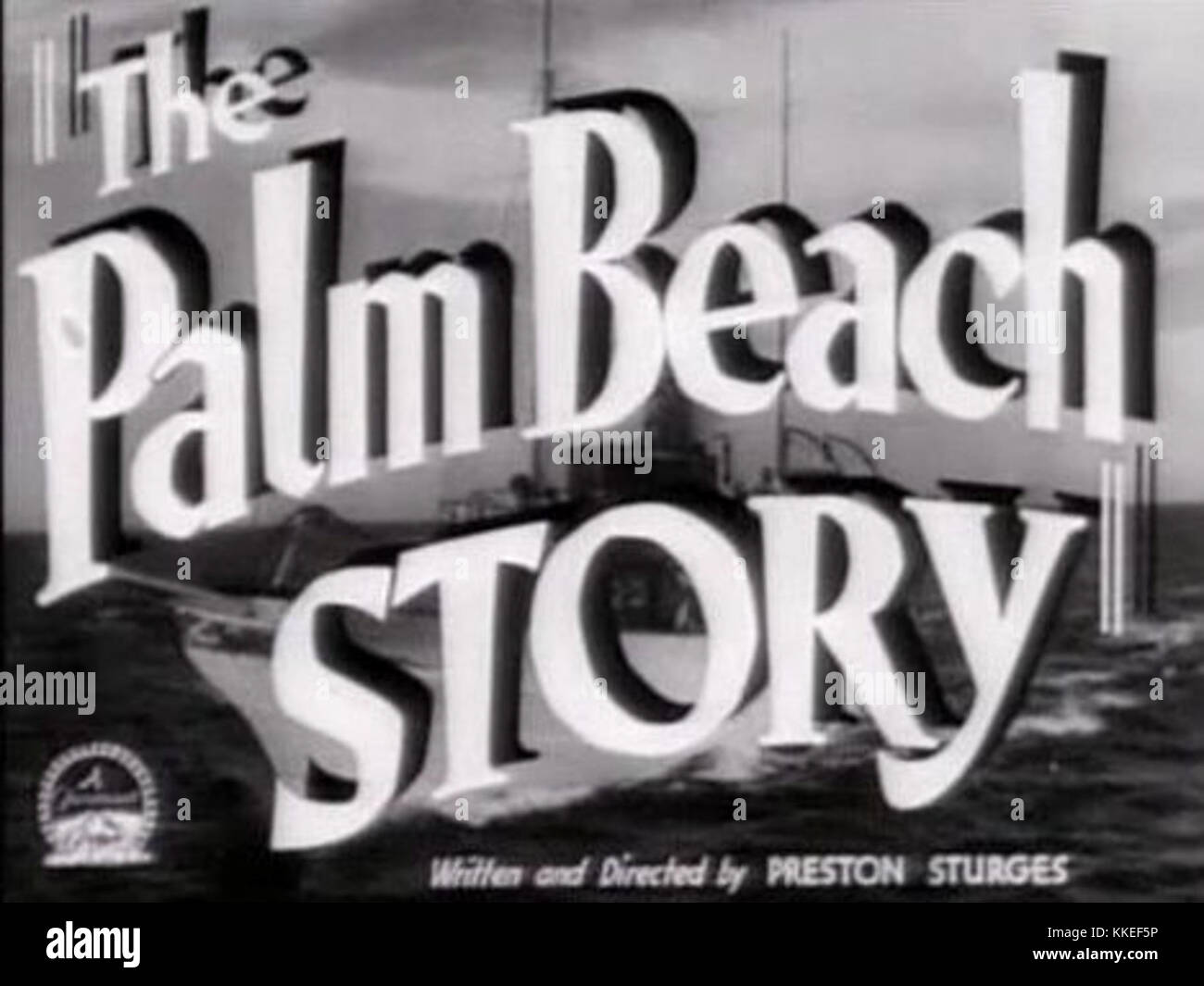 Palm Beach Story Stockfoto