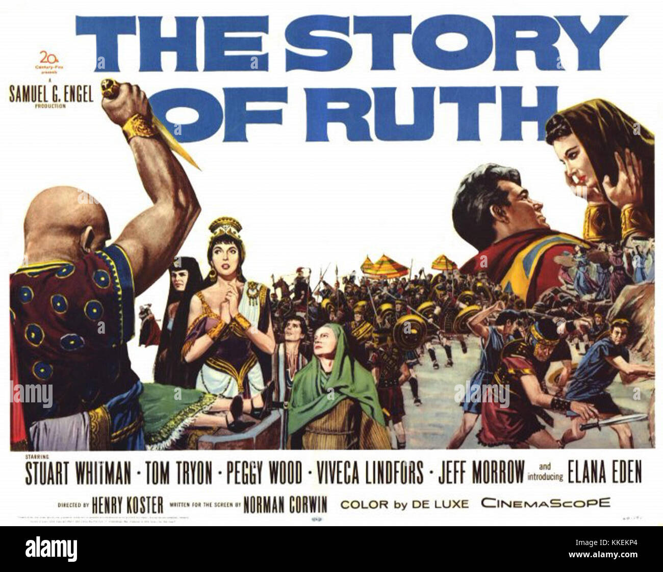 The Story of Ruth Original-Plakat zur Kinoveröffentlichung Stockfoto