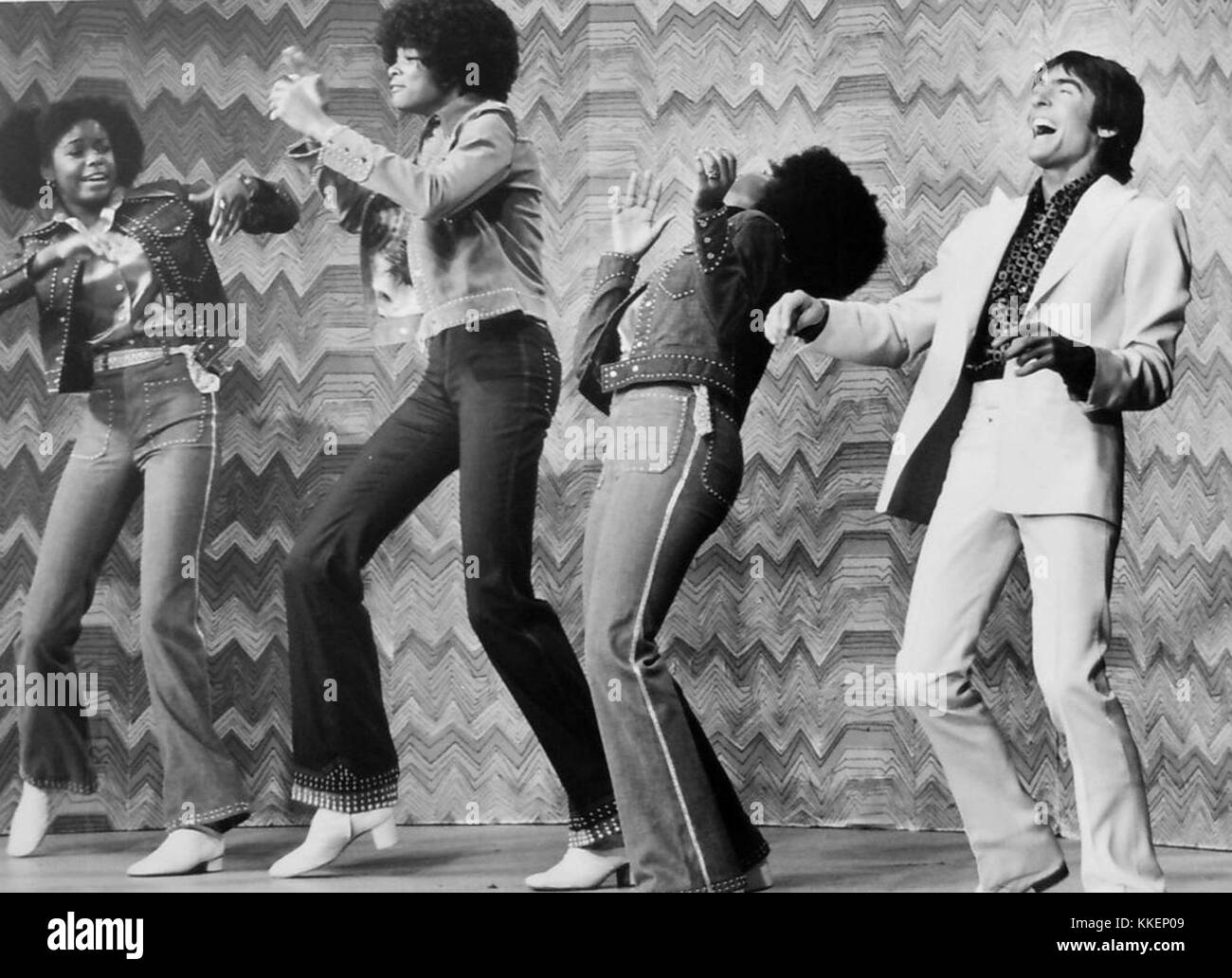 Davy Jones and Sunday's Child ist ein Popsong aus dem Jahr 1972 mit Davy Jones von den Monkees. Das Lied wurde zu seiner Zeit ein beliebter Hit und spiegelt die musikalischen Trends der frühen 1970er Jahre wider Stockfoto