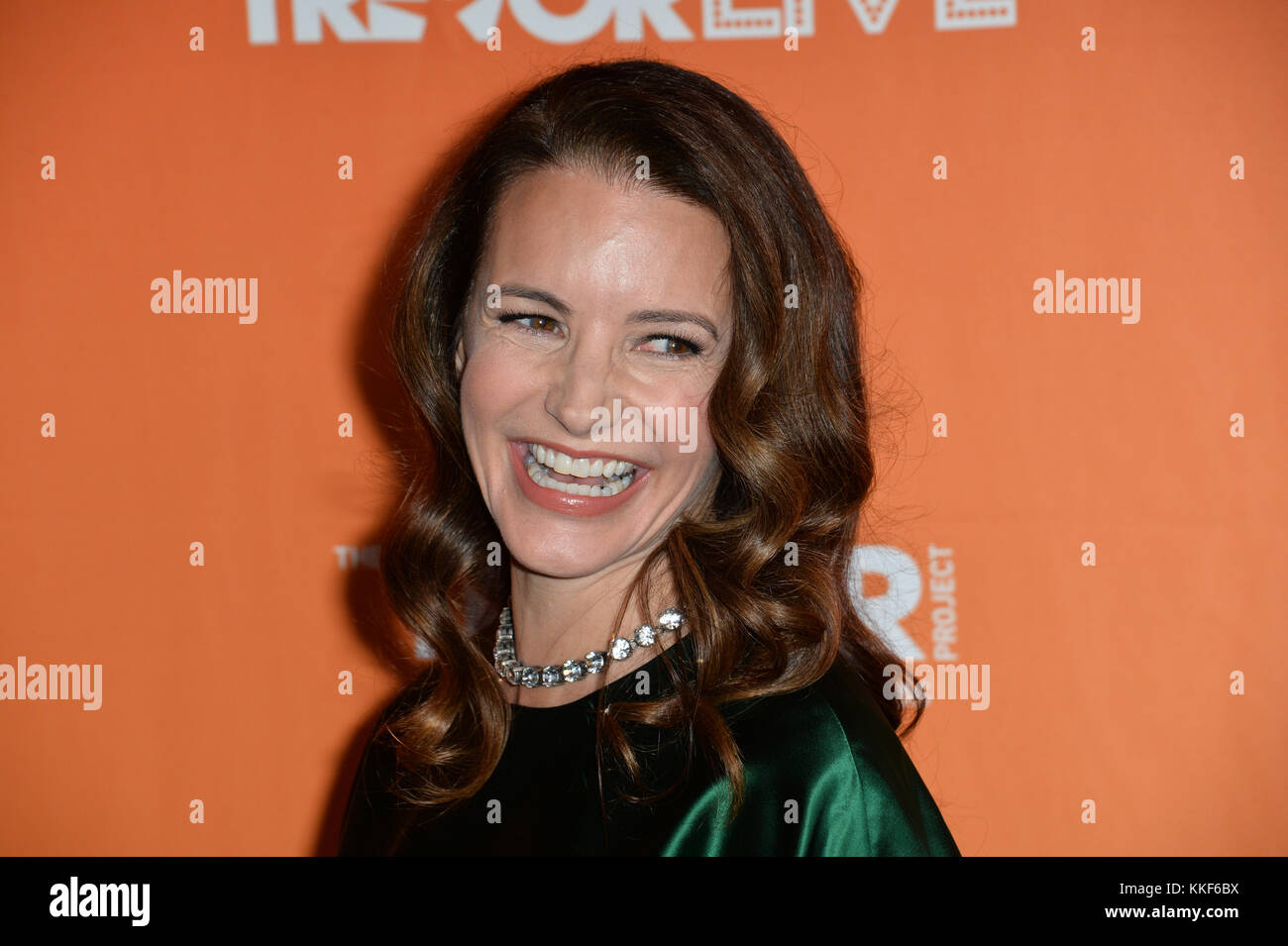 LOS ANGELES, CA. 3. Dezember 2017: Kristin Davis beim TrevorLIVE LA Gala 2017 im beverly Hilton Hotel Bild: Sarah Stewart Stockfoto