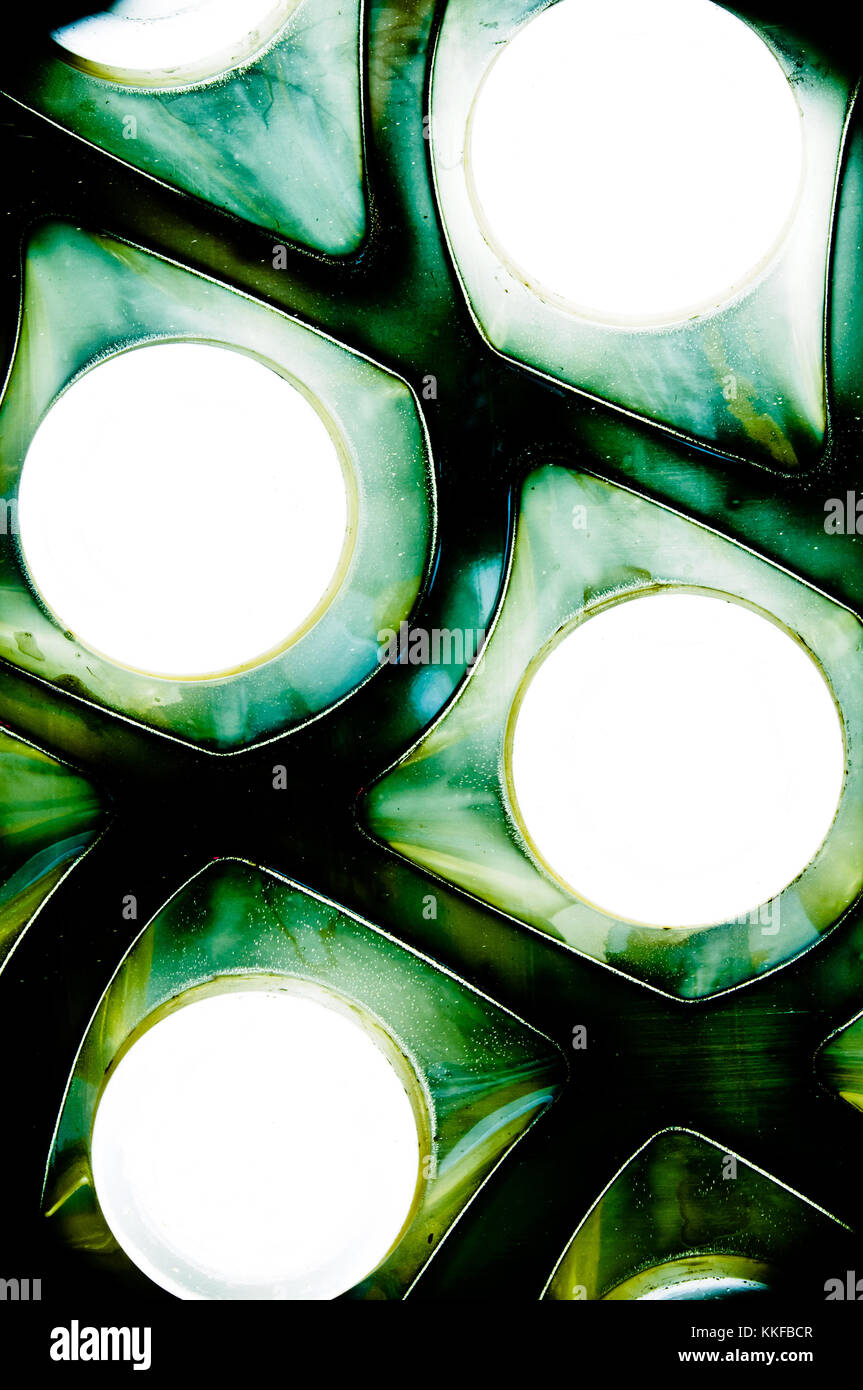 Abstrakte geheimnisvolle außerirdische Science-fiction-Zellen Licht Stockfoto