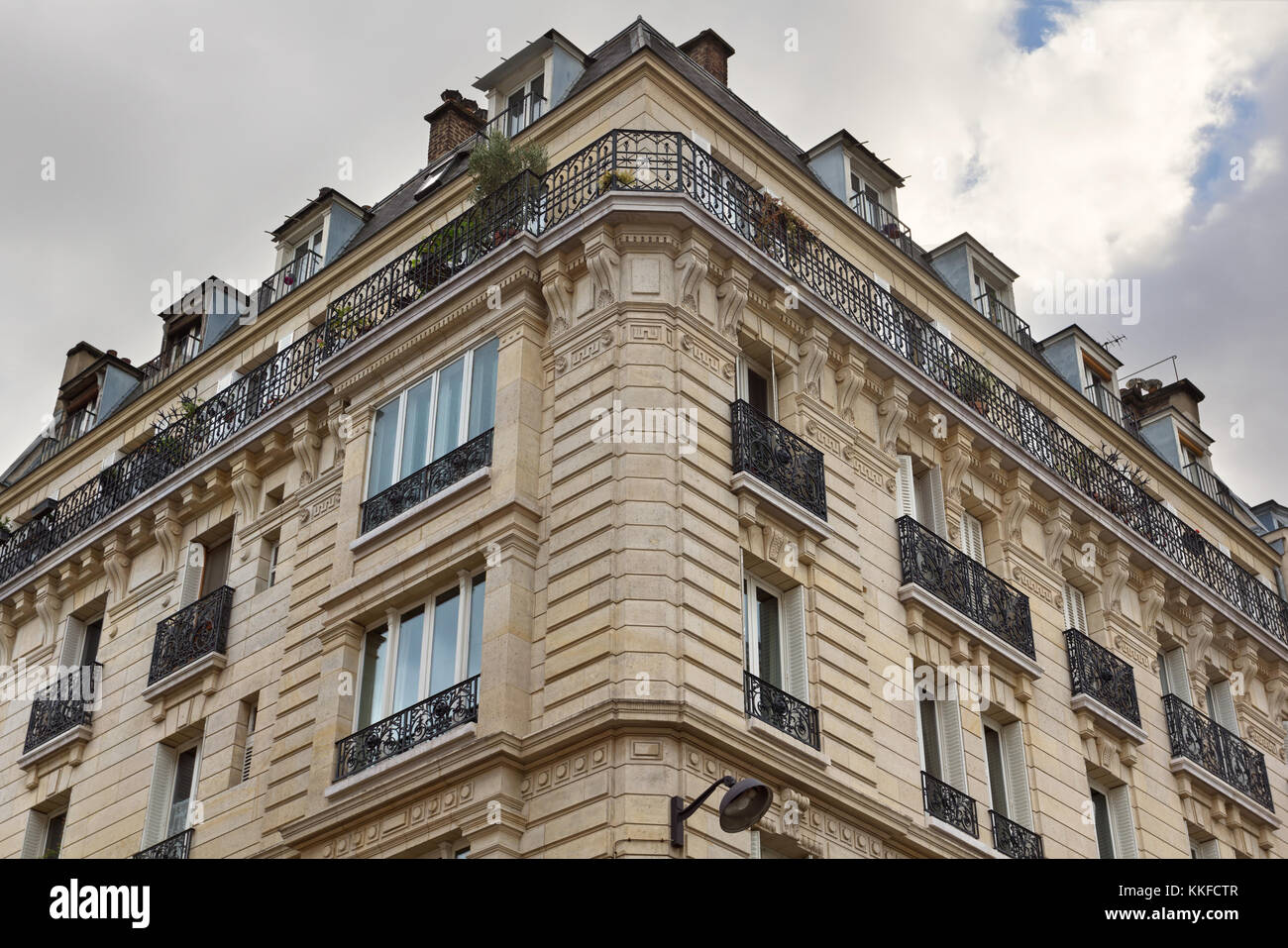 (Einer von) die Wiege der modernen Fotografie: Eugène Atget's Apartment -rue Campagne-Premiére, 17 bis - Paris, Frankreich Stockfoto