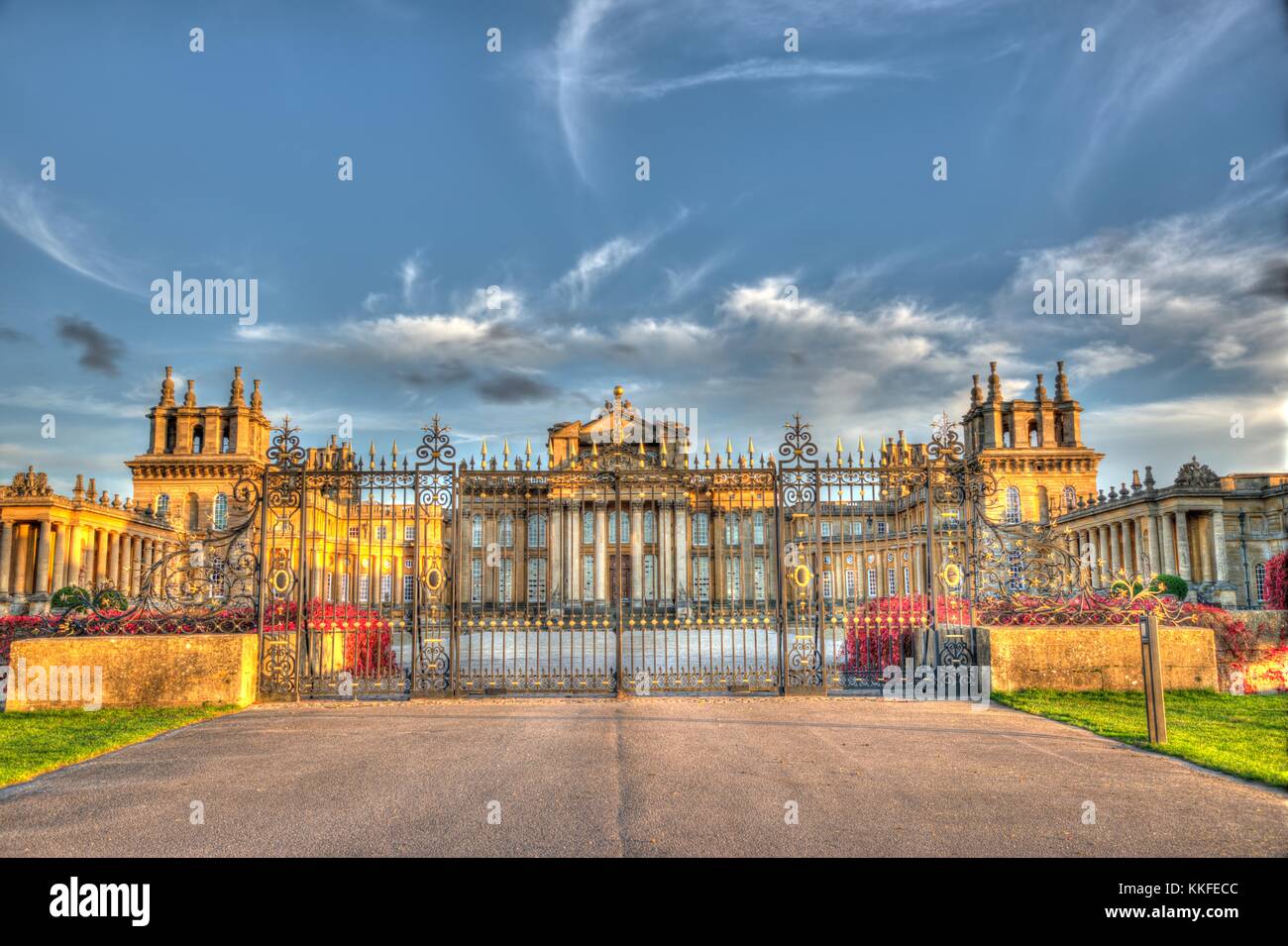 Blenheim Palace Stockfoto