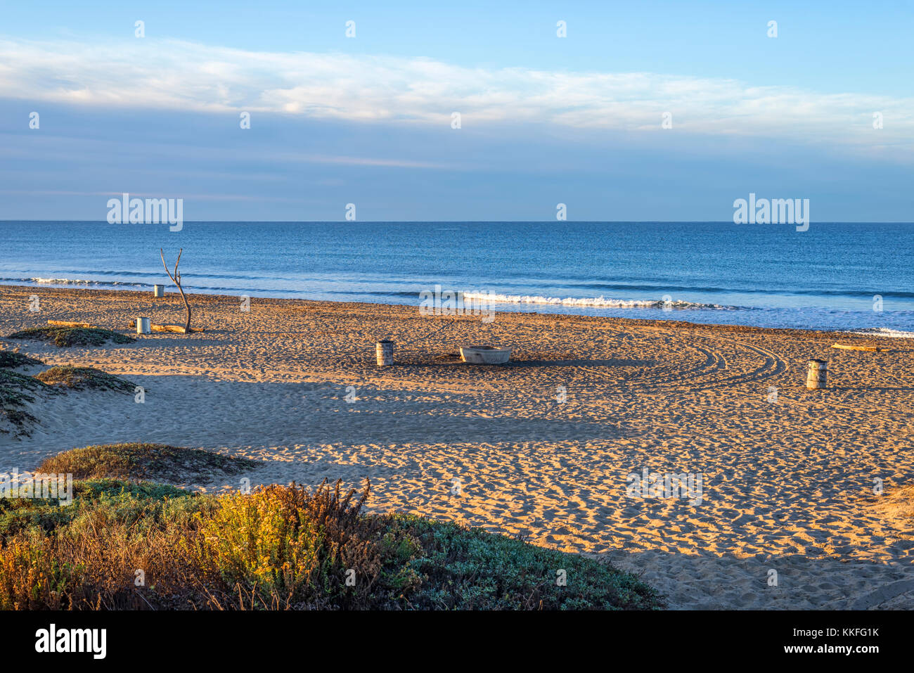 San Onofre Strand. San Clemente, Kalifornien. Stockfoto