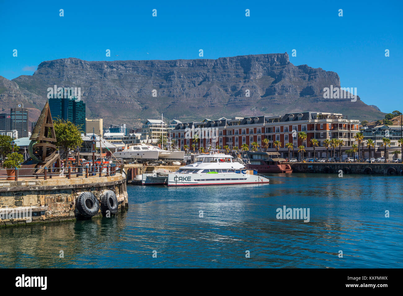 Victoria & Alfred Waterfront, Cape Town, Südafrika Stockfoto