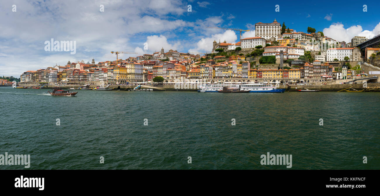 Altstadt von Ribeira, Porto, Portugal Stockfoto