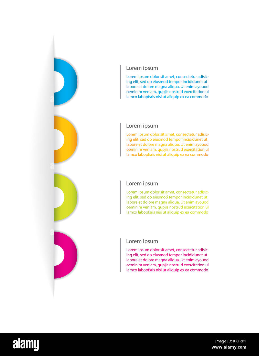 Special Business Flyer Design, Marketing Präsentation Stockfoto