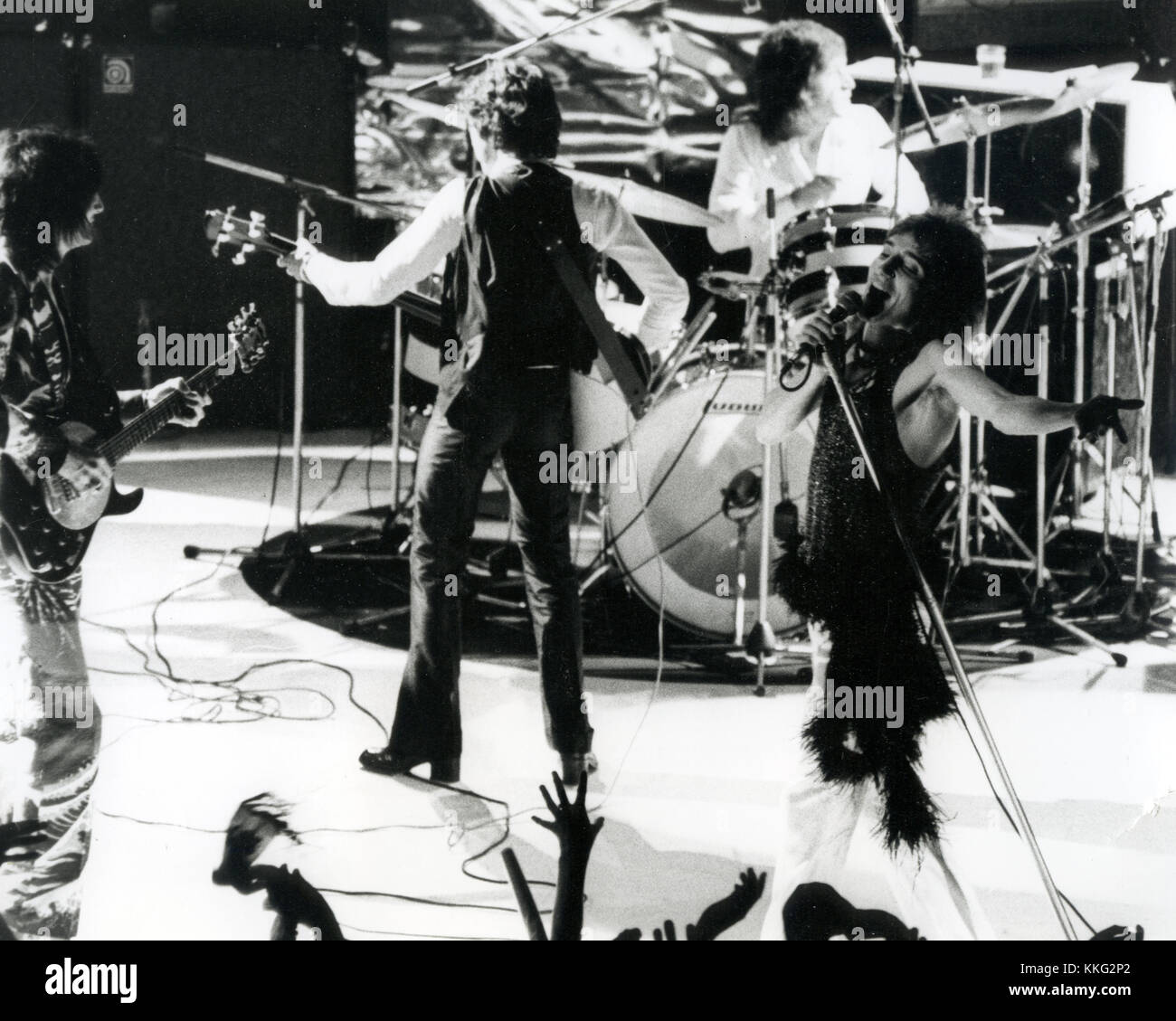 The FACES UK Rockgruppe um 1970. Stockfoto