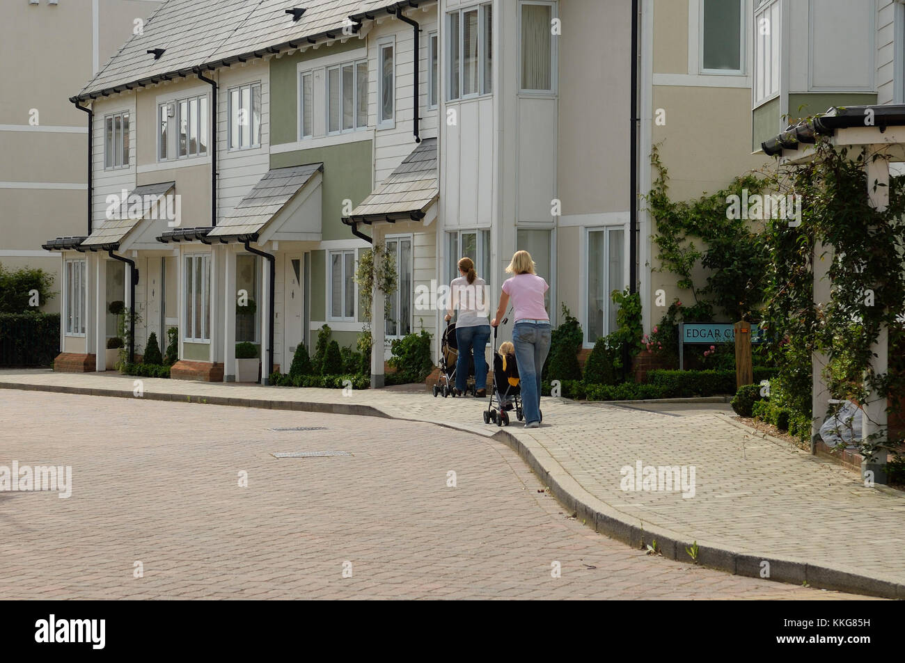 Lacuna Immobilien, Kings Hill Entwicklung, West Malling, Kent, England, Großbritannien Stockfoto