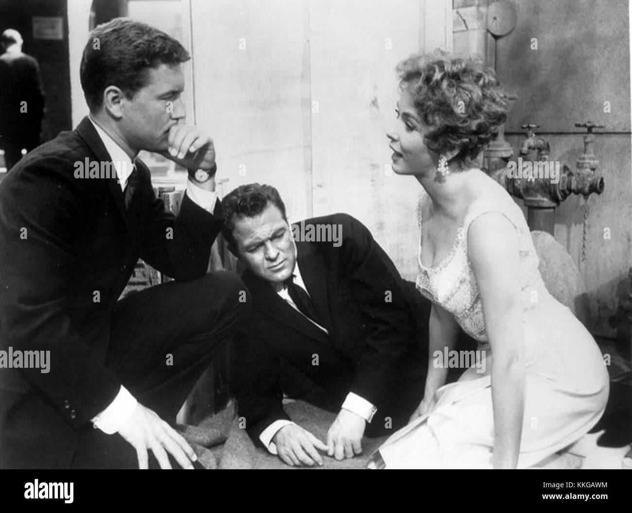 Roger Smith Biff Elliot Maureen Leeds 77 Sunset Strip 1961 Stockfotografie Alamy