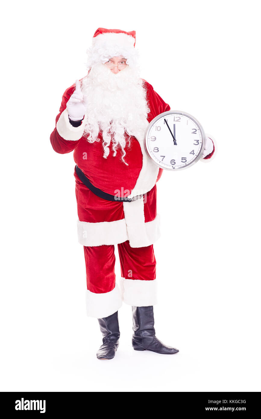 Fünf Minuten vor Weihnachten Stockfoto