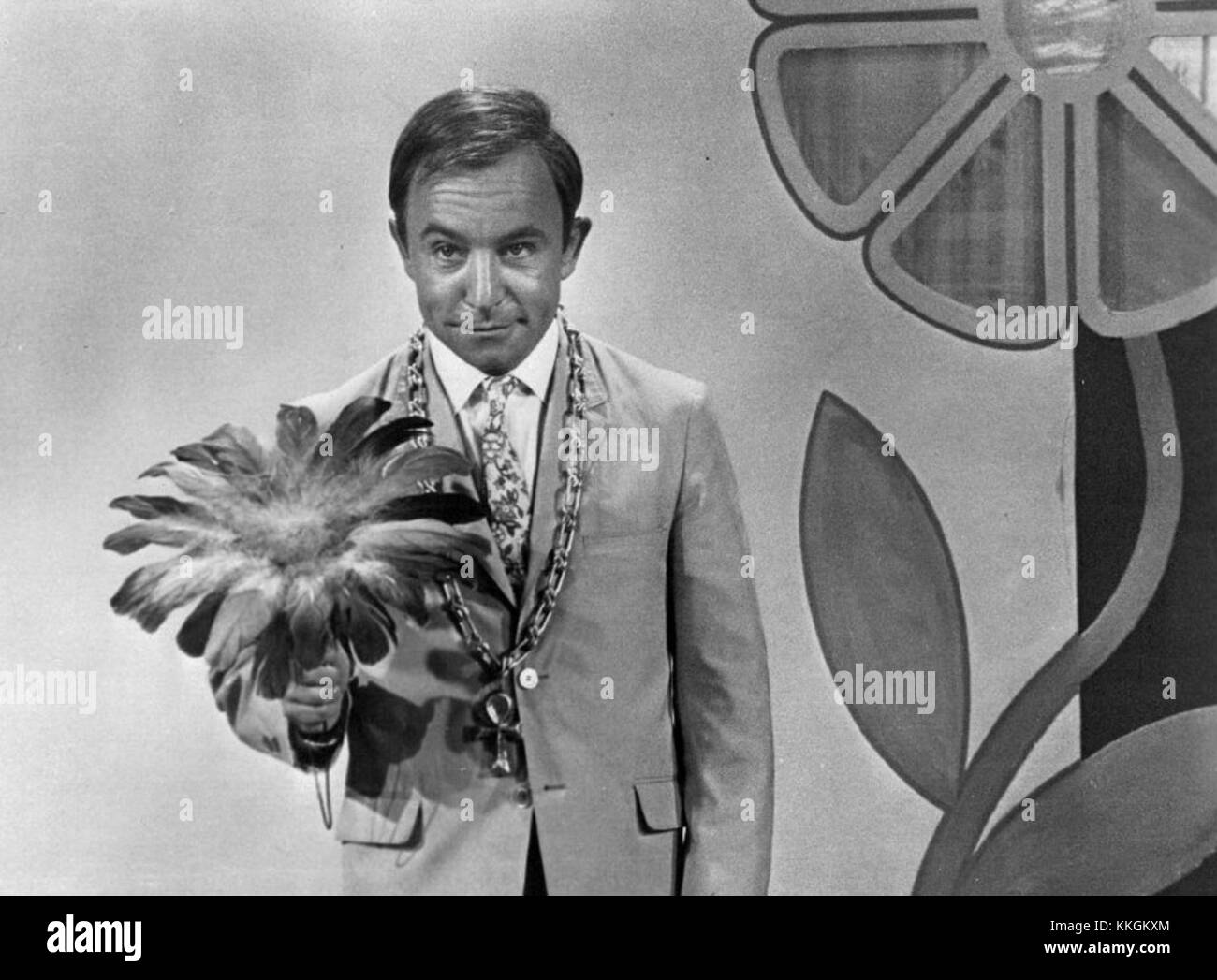 Ein Porträt von Henry Gibson aus dem Jahr 1969, einem Schauspieler, der für seine Rollen in Film und Fernsehen in den 1960er und 1970er Jahren bekannt war Stockfoto