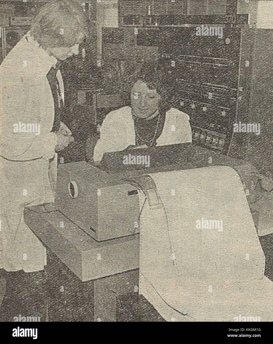 Der IBM 370-145, der 1977 veröffentlicht wurde, war ein Modell der IBM 370-Serie von Mainframe-Computern. Sie spielte eine Schlüsselrolle bei der Entwicklung der Computertechnik im späten 20. Jahrhundert. Stockfoto