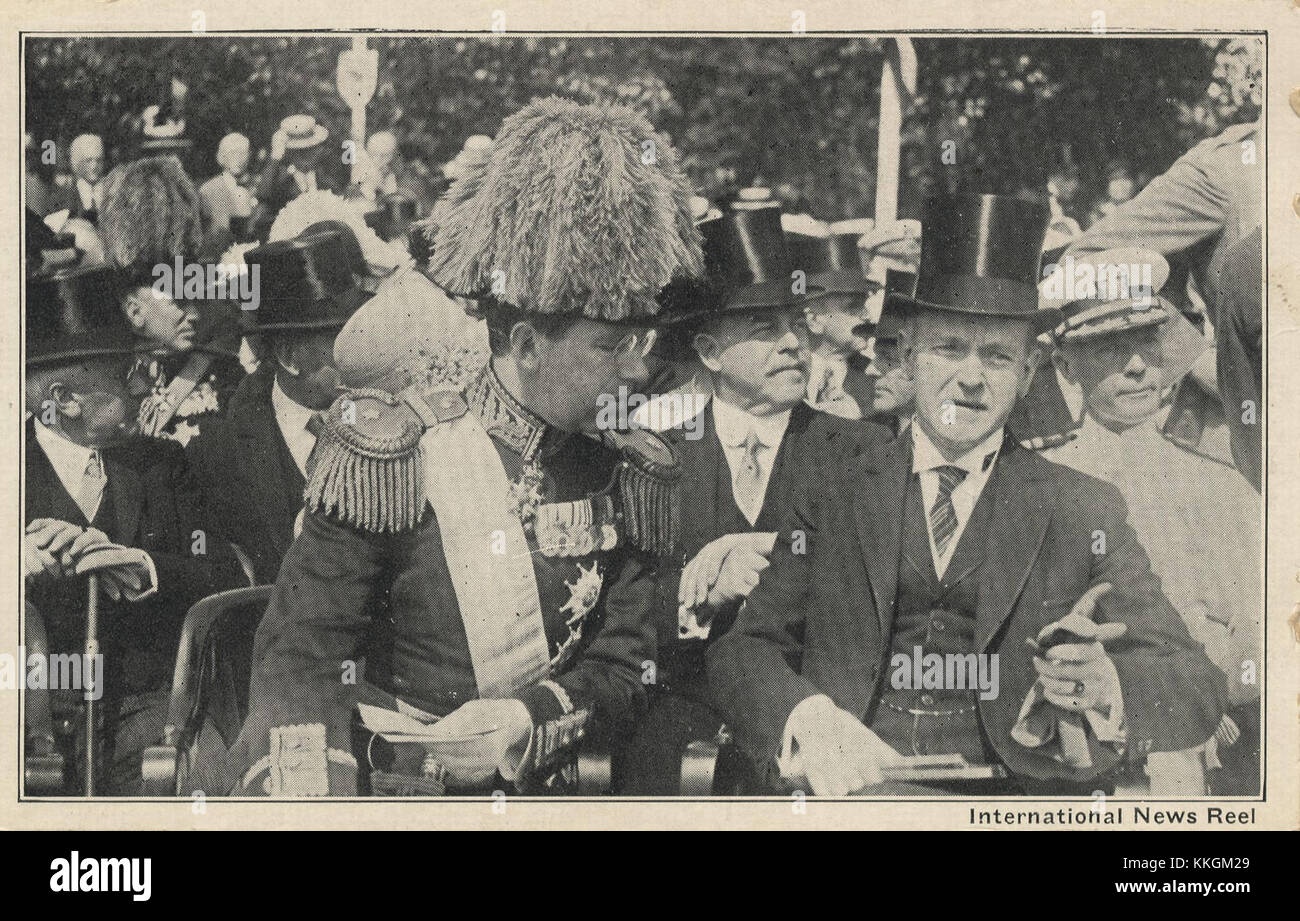 Das Gemälde mit dem Titel „Gustav Adolf, Coolidge“ ist eine künstlerische Darstellung von Gustav Adolf, einer bedeutenden historischen Figur, die wahrscheinlich auf Gustav Adolf von Schweden verweist. Das Stück zeichnet sich durch seine historische Darstellung aus und ist Teil einer Sammlung, die wichtige Momente aus der europäischen Geschichte hervorhebt, mit Schwerpunkt auf militärischer Führung und politischem Einfluss. Stockfoto