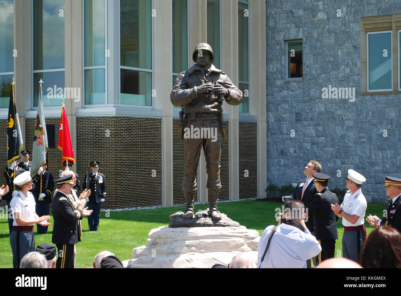 Patton Statue umgewidmet 15. Mai 2009 Stockfoto