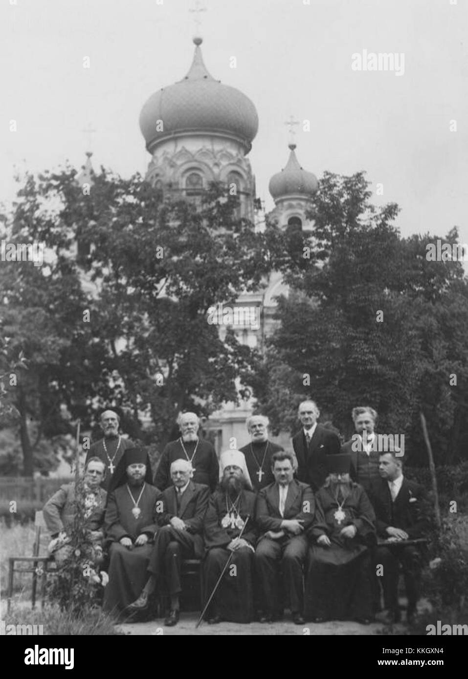 Zebranie przedsoborowe pakp bezieht sich auf ein vorkonziliares Treffen des polnischen katholischen Klerus, bei dem vor dem Zweiten Vatikanischen Konzil Gespräche über kirchliche Angelegenheiten geführt wurden. Stockfoto